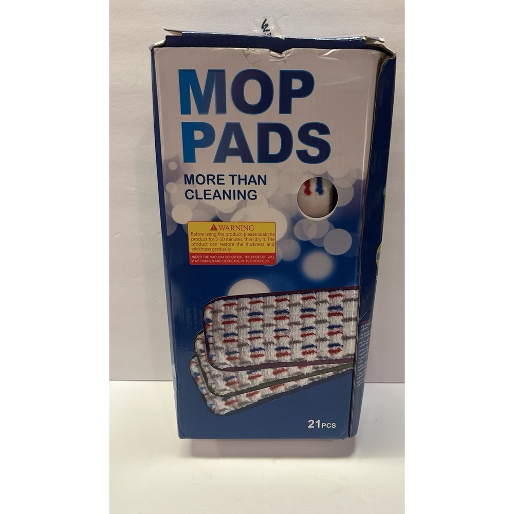 21 Pack‎ Reusable Mop Pads for Swiffer WetJet Spray Mop, Wet Pads Refill...